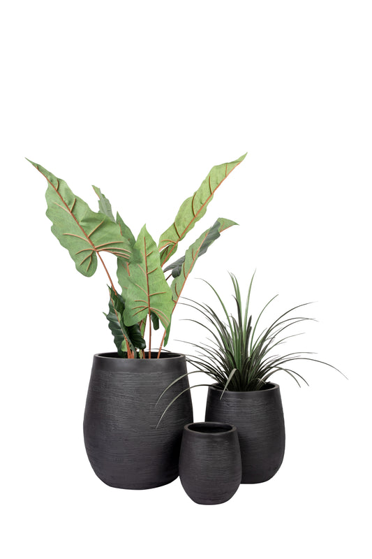 Lia textured FRP planters