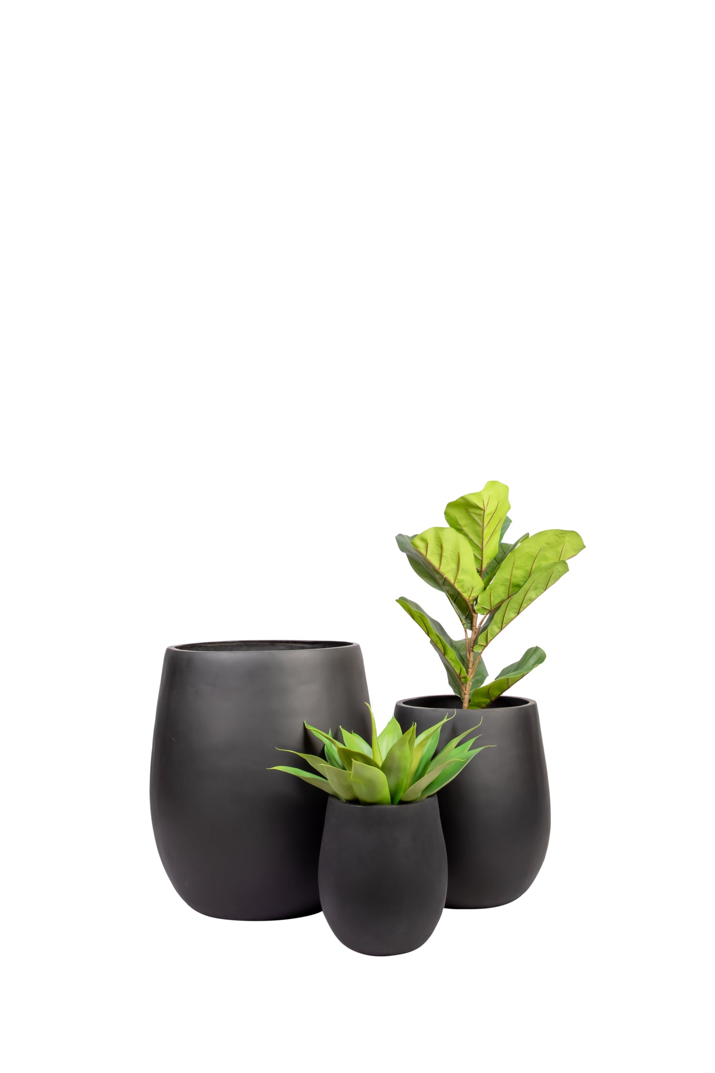 Nina circular FRP planters