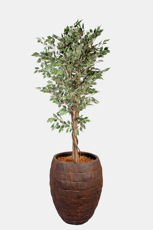 Isabella textured FRP planter