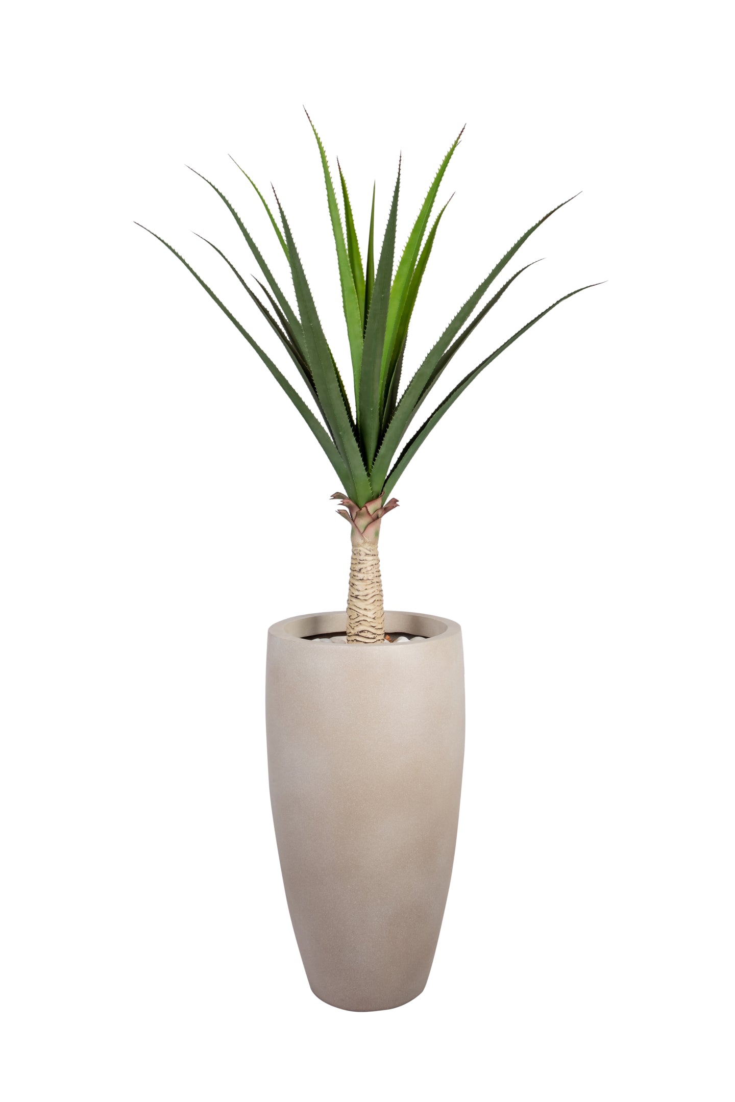 Luna tall FRP floor planter